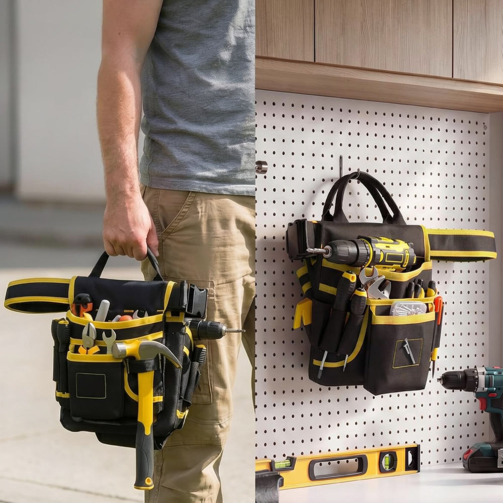 Heavy Equipment Electrician - 튼튼한 소재의 공구 정리용 파우치, 옥스포드