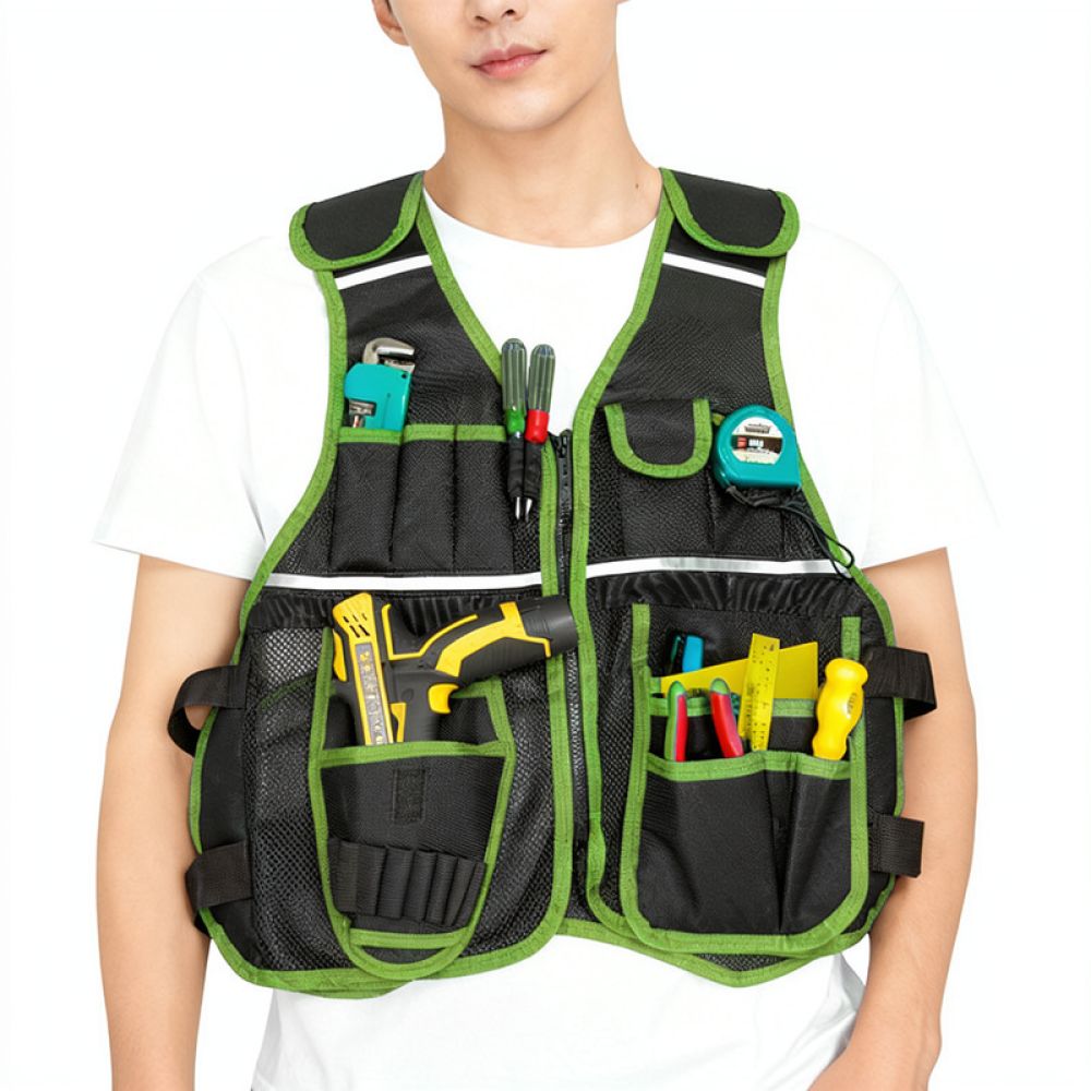 인체공학적 디자인의 작업복 조끼, 전기 기술자, 목수, - Heavy Equipment Electrician 리뷰 및 가격